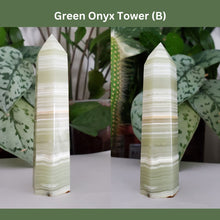 Load image into Gallery viewer, Green Onyx Tower