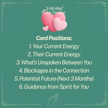 Load image into Gallery viewer, You and Your Person Tarot Reading