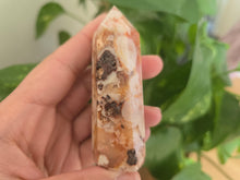 Load image into Gallery viewer, Carnelian flower Agate Tower