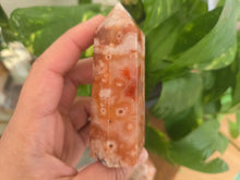 Load image into Gallery viewer, Carnelian flower Agate Tower