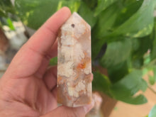 Load image into Gallery viewer, Carnelian flower Agate Tower
