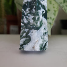 Load image into Gallery viewer, Moss Agate Tower (C)
