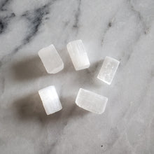 Load image into Gallery viewer, Selenite Cube - Tumble Stone