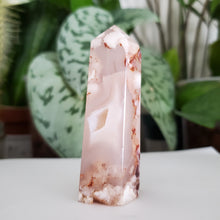 Load image into Gallery viewer, Red Flower Agate Tower (A)