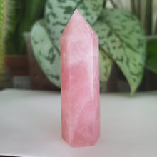 Load image into Gallery viewer, Rose Quartz Tower (R10B)