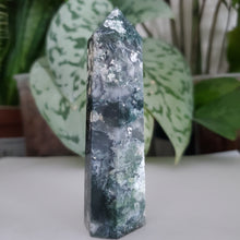 Load image into Gallery viewer, Moss Agate Tower (M16C)