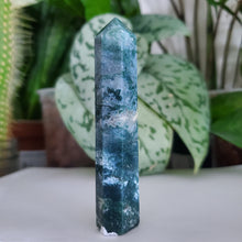 Load image into Gallery viewer, Moss Agate Tower (M16D)