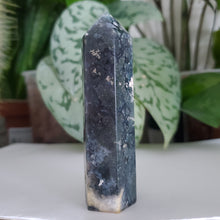 Load image into Gallery viewer, Moss Agate Tower (M16B)