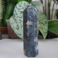 Load image into Gallery viewer, Moss Agate Tower (M16B)