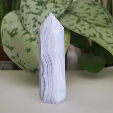 Load image into Gallery viewer, Blue Lace Agate Tower (B40B)