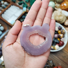 Load image into Gallery viewer, Druzy Agate Bear Head (C)