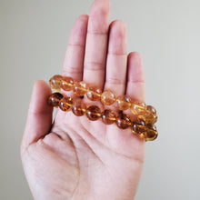 Load image into Gallery viewer, Citrine Bracelet (Big Beads)