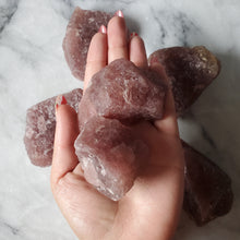 Load image into Gallery viewer, Strawberry Quartz Raw Stone