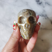 Load image into Gallery viewer, Ocean Jasper Skull
