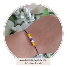 Load image into Gallery viewer, Intention Bracelet - New Business Opportunities