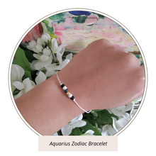 Load image into Gallery viewer, Zodiac Bracelet - Aquarius