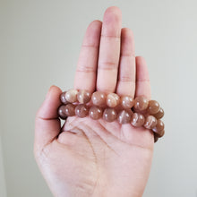 Load image into Gallery viewer, Peach Moonstone Bracelet