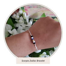 Load image into Gallery viewer, Zodiac Bracelet - Scorpio