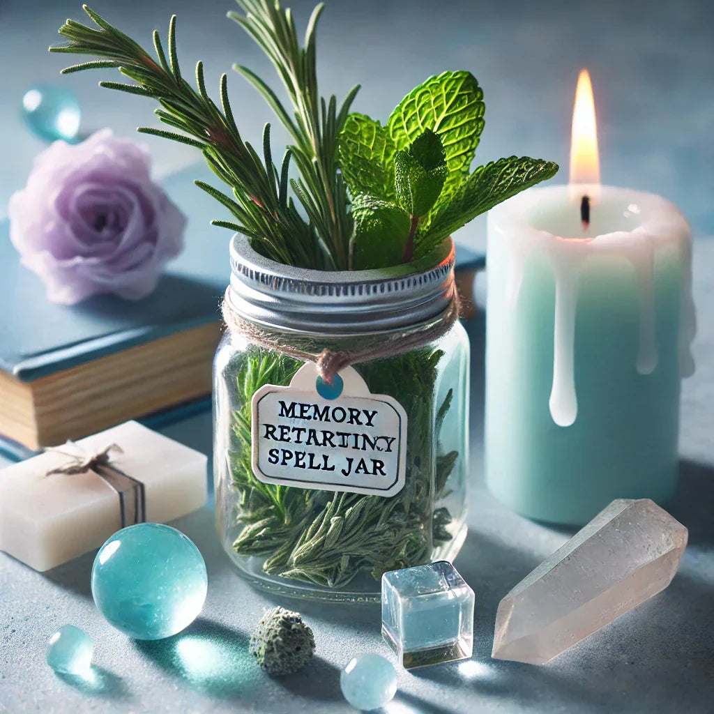 Memory Retention Spell Jar – Temperance and Sage