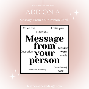 LIVE Personal Reading August 6th EVENING Slot