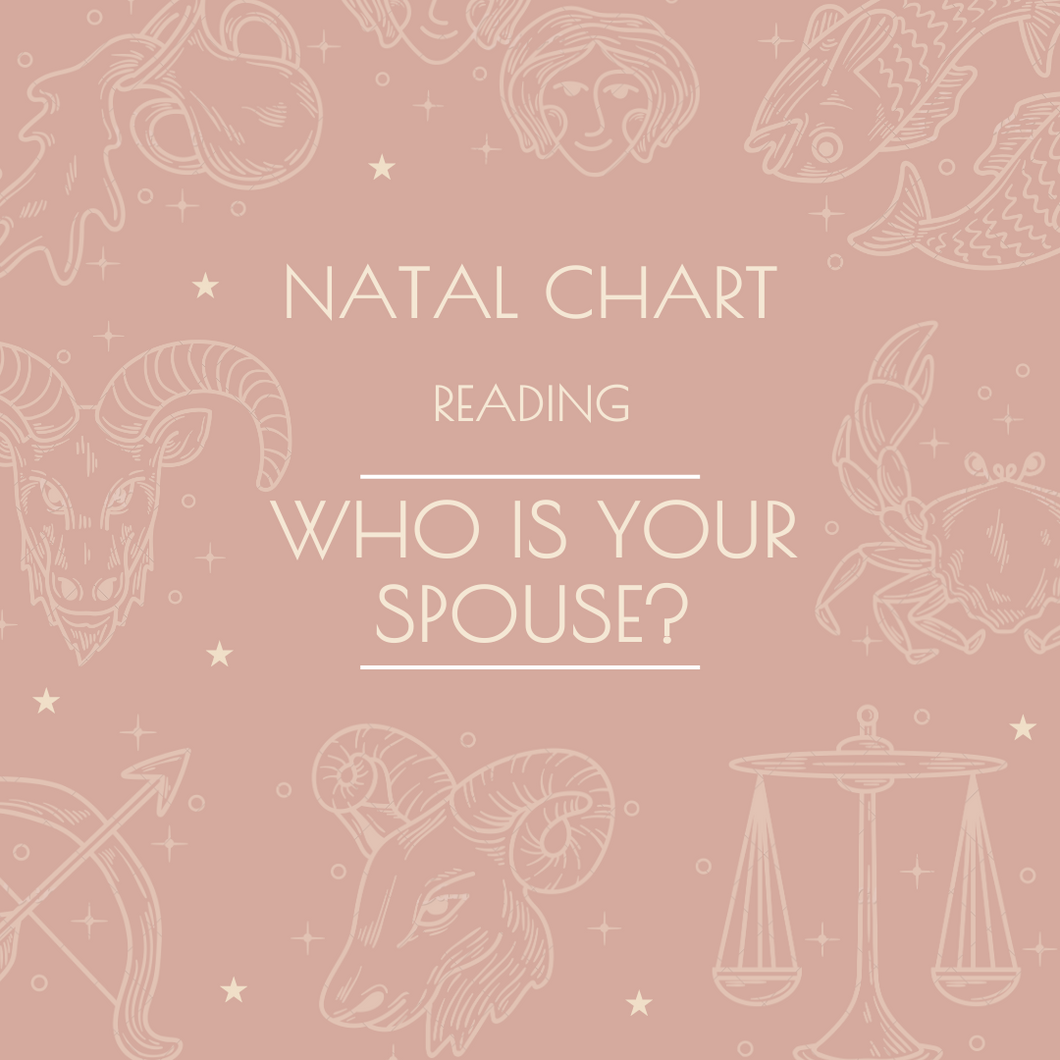 Who Is Your Spouse - Natal Chart Reading
