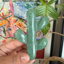 Load image into Gallery viewer, Green Strawberry Quartz Cactus
