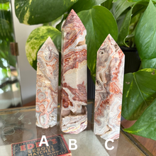 Load image into Gallery viewer, Mexican Lace Agate Towers
