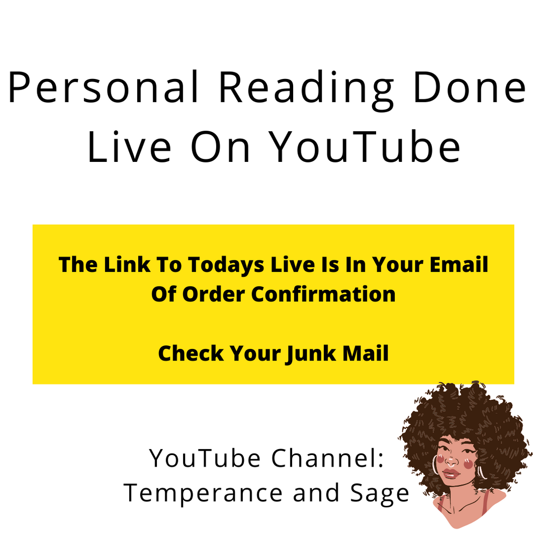 LIVE Personal Reading August 6th EVENING Slot