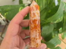 Load image into Gallery viewer, Carnelian flower Agate Tower
