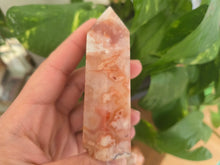 Load image into Gallery viewer, Carnelian flower Agate Tower
