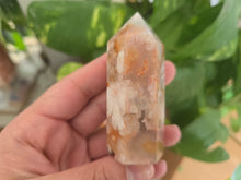 Load image into Gallery viewer, Carnelian flower Agate Tower
