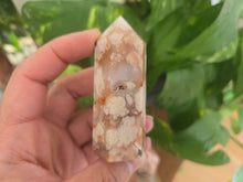 Load image into Gallery viewer, Carnelian flower Agate Tower
