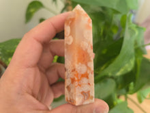 Load image into Gallery viewer, Carnelian flower Agate Tower
