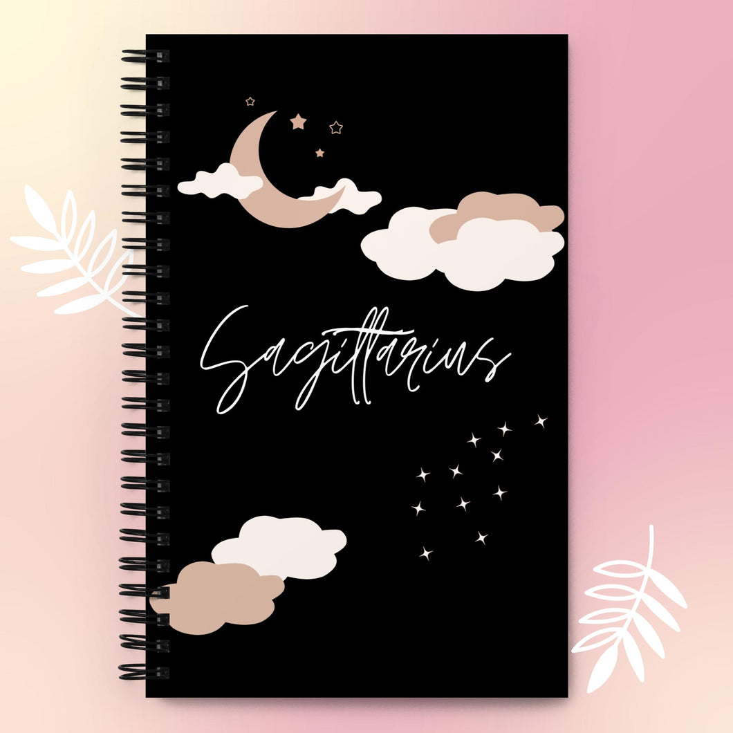 Sagittarius Spiral Dream Notebook