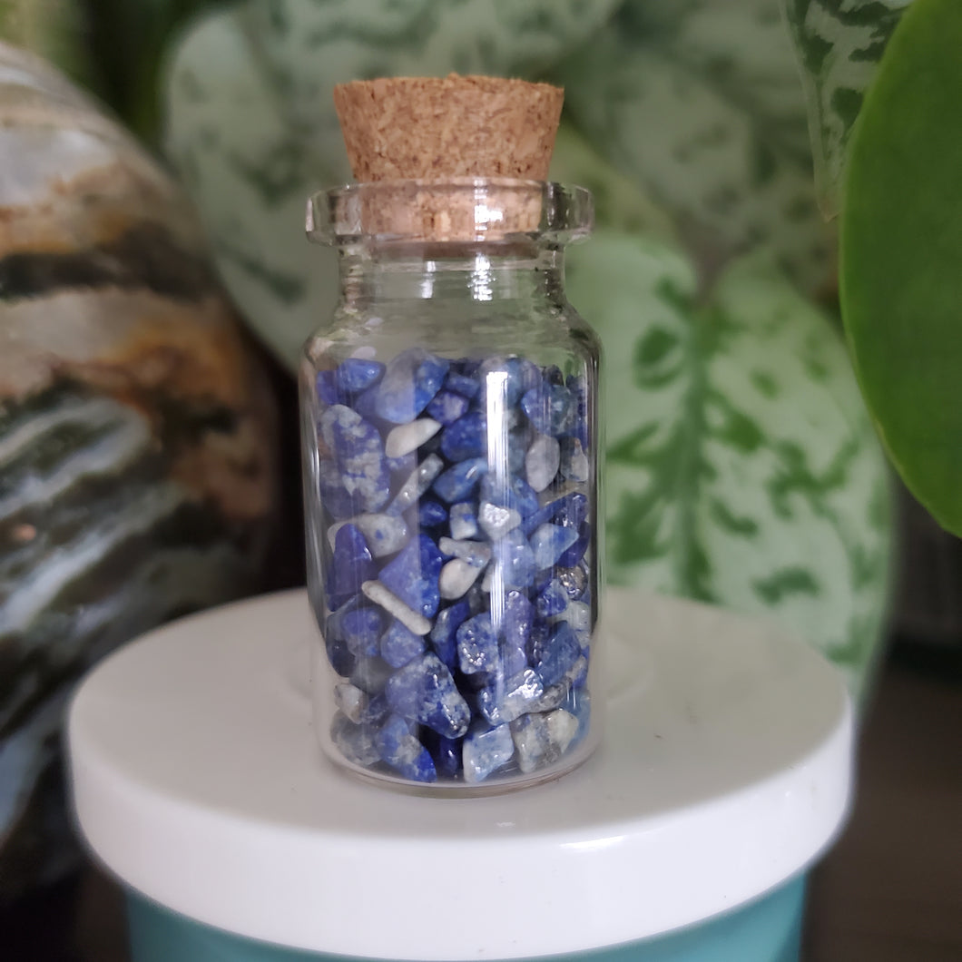 Lapis Lazuli Crystals Jar
