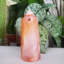 Load image into Gallery viewer, Red Flower Agate Tower (B)
