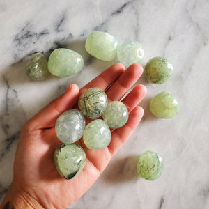 Prehnite Tumble Stone