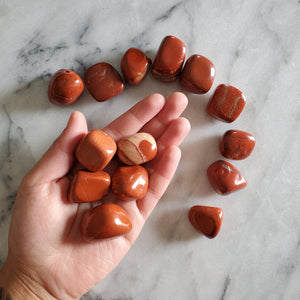 Red Jasper Tumble Stone