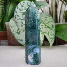 Load image into Gallery viewer, Moss Agate Tower (M12A)
