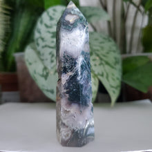 Load image into Gallery viewer, Moss Agate Tower (M18D)
