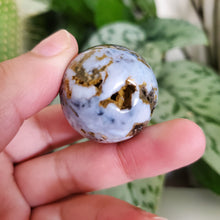 Load image into Gallery viewer, Ocean Jasper Mini Sphere (OJ11B)
