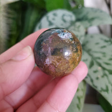 Load image into Gallery viewer, Ocean Jasper Mini Sphere (OJ11J)
