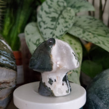 Load image into Gallery viewer, Moss Agate Mushroom House
