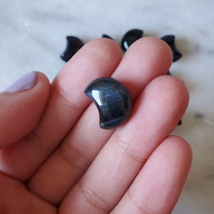 Blue Tigers Eye Moon