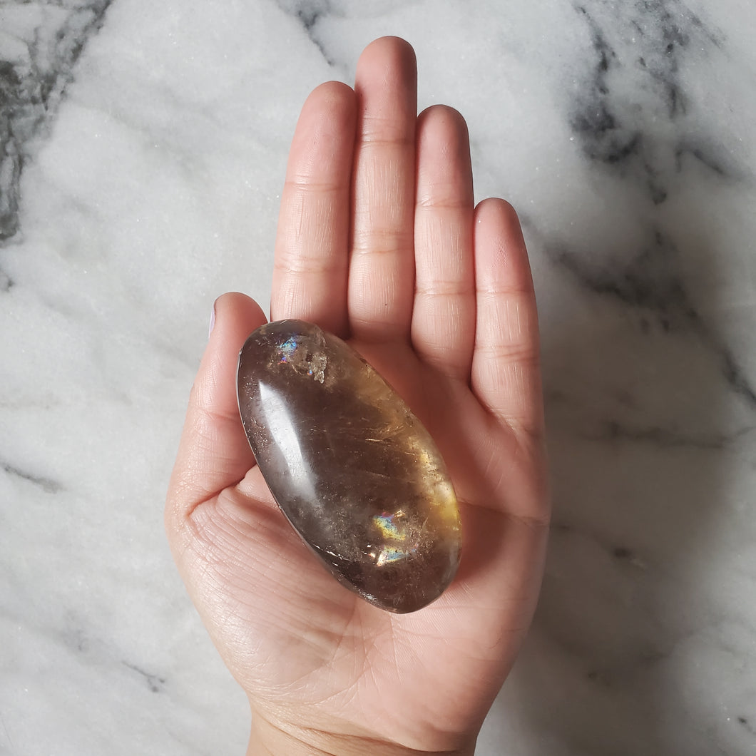 Smoky Quartz Palm