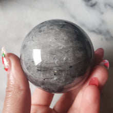 Load image into Gallery viewer, Black Tourmaline Sphere
