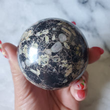 Load image into Gallery viewer, Plum Jasper Sphere
