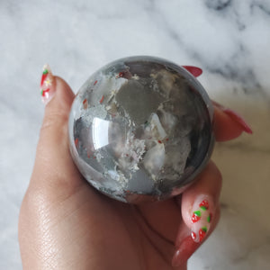 African Bloodstone Sphere