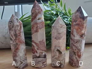 Mexican Lace Agate Towers