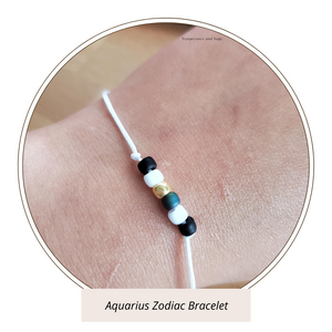 Zodiac Bracelet - Aquarius